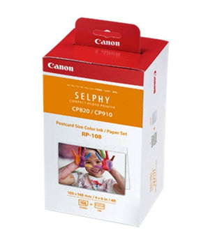 Canon RP-108 (4R Size Photo Paper & Ink Cartridge) - TK FOTO Technic Pte Ltd