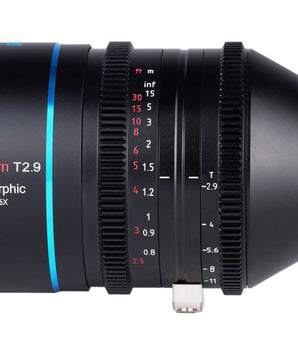 Sirui 50mm T2.9 1.6x Full-Frame Anamorphic Lens - TK FOTO Technic Pte Ltd