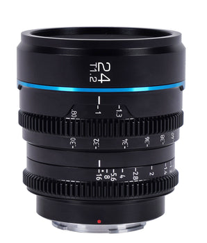 Sirui Nightwalker Series 24mm T1.2 S35 Cine Lens (Black) - TK FOTO Technic Pte Ltd