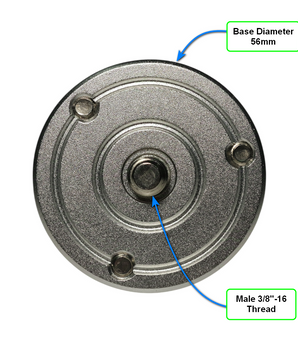 H-5670 Camera 5/8" Receiver 3/8" M