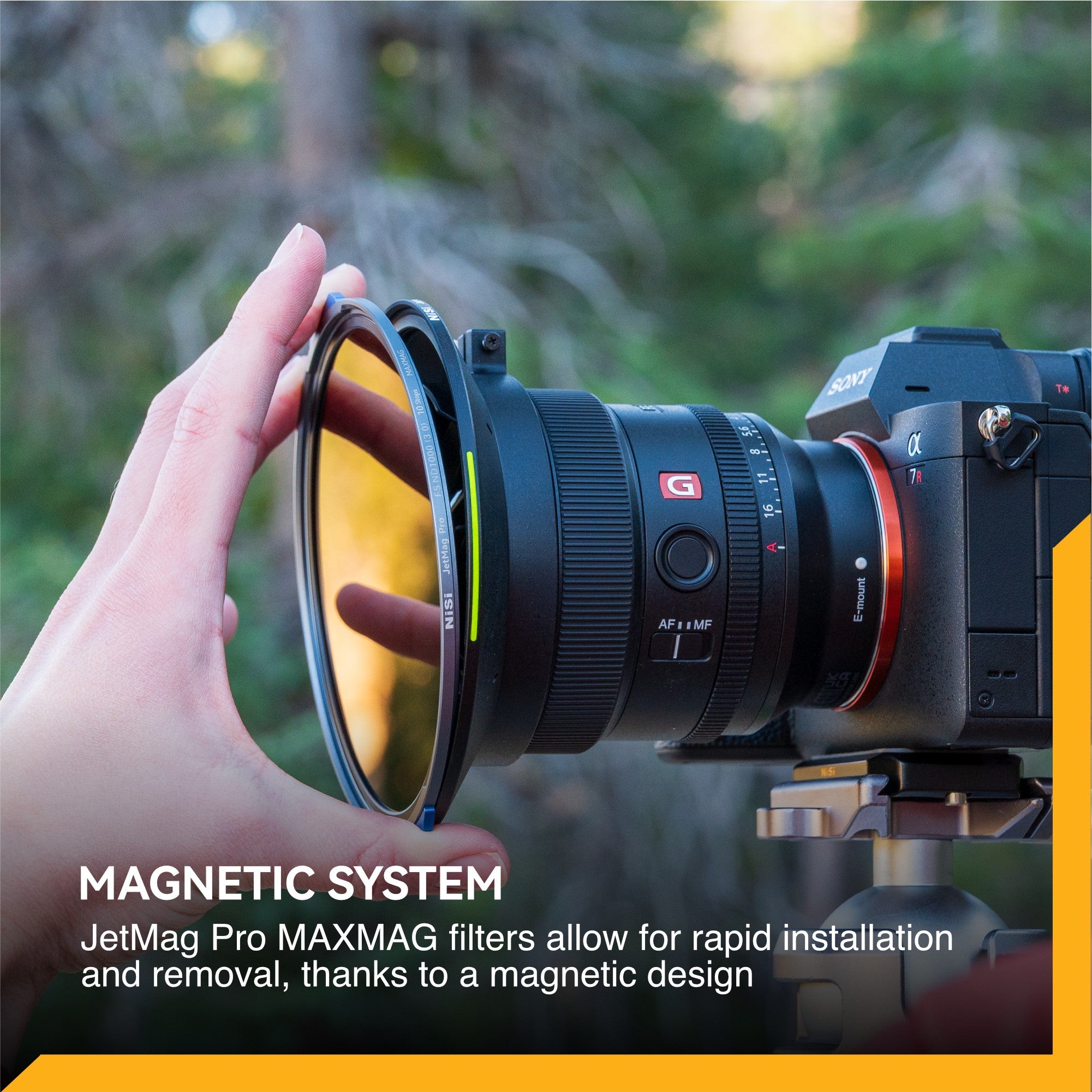 NiSi JetMag Pro MAXMAG Landscape ND Magnetic Filter Kit for Sony FE 14