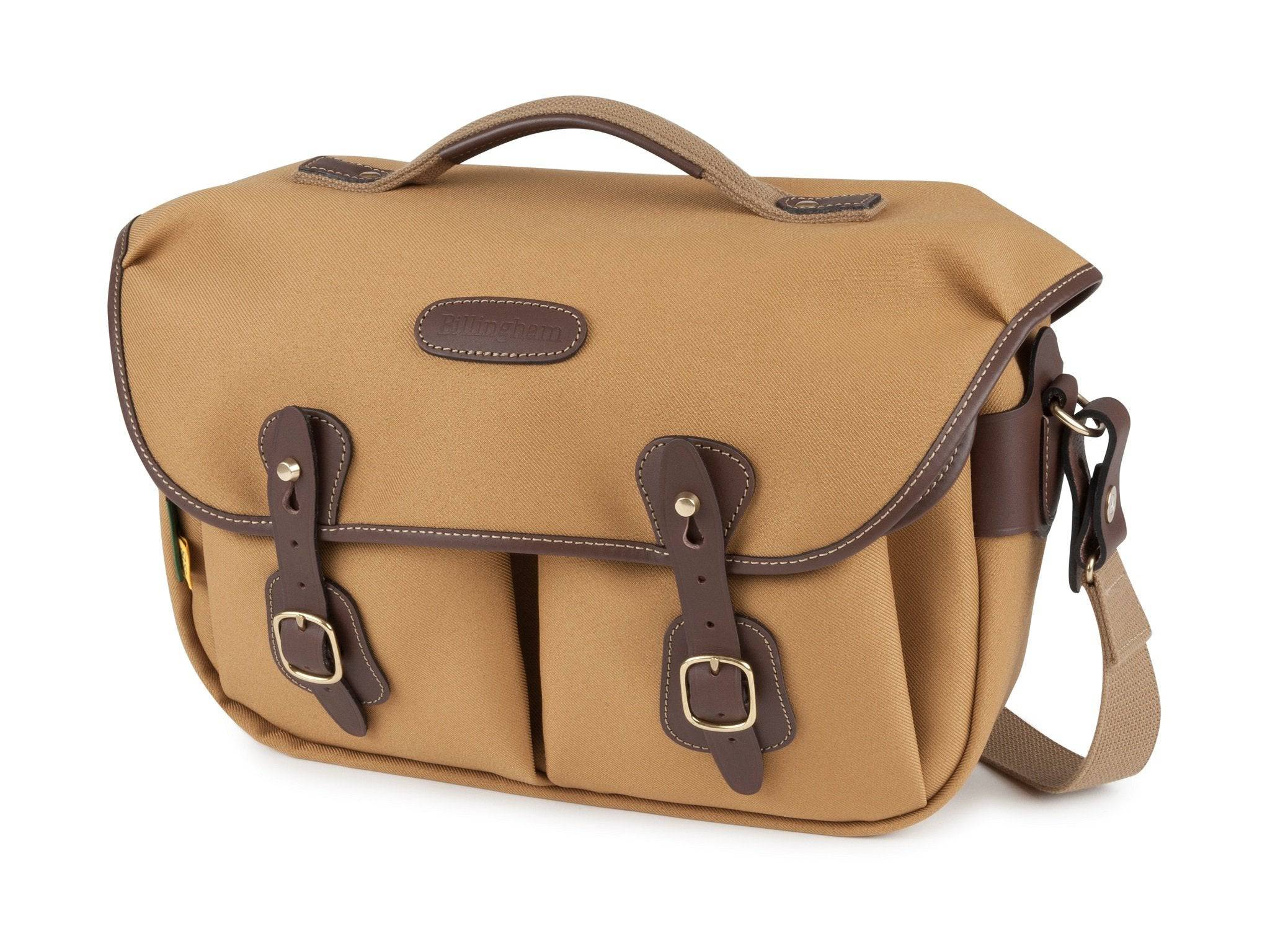 Borsa Billingham Hadley Pro 2020 – Tela Navy E Cuoio Cioccolato, Con Insert Fotografico Removibile