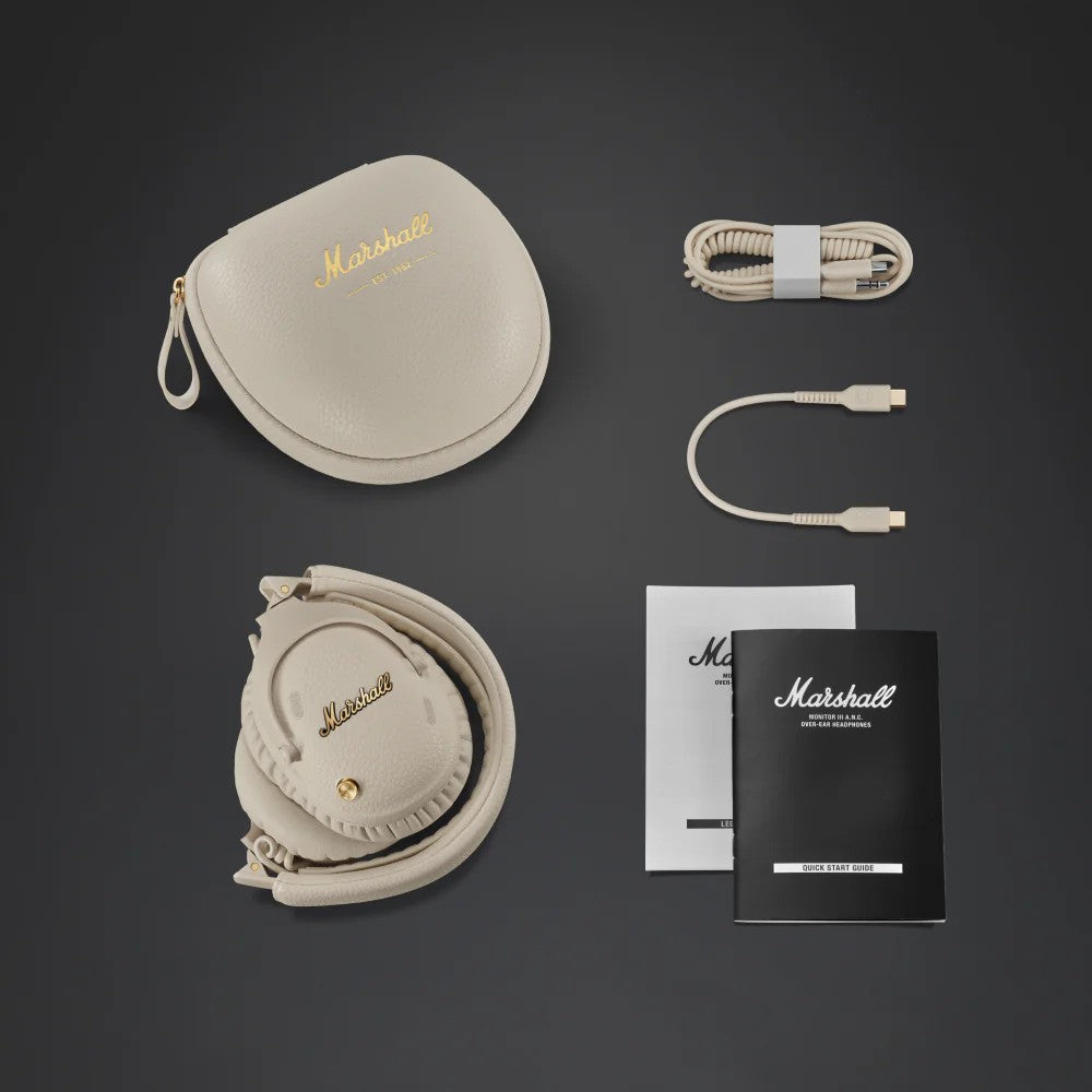 Marshall Monitor 3 A.N.C 2025年2月購入品 Marshall（マーシャル） ワイヤレスヘッドホン MONITOR III A.N.C