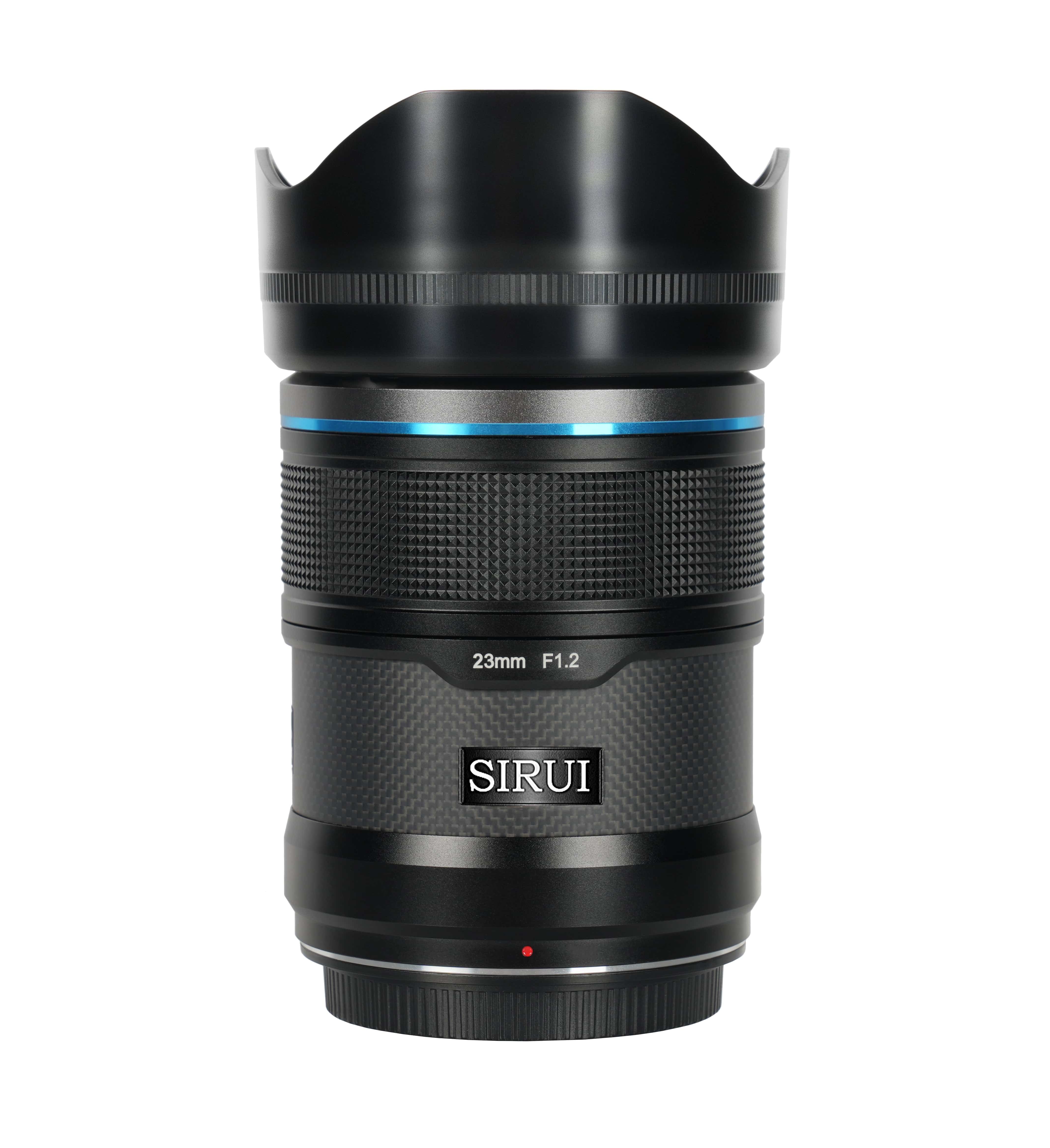 Ống kính AF SIRUI Sniper 23mm F1.2 for Sony E (APS-C) | Chính hãng hãn - mặt sau và phụ kiện đi kèm