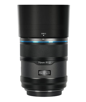 Sirui Sniper Series 75mm F1.2 APS-C Autofocus Lens - TK FOTO Technic Pte Ltd