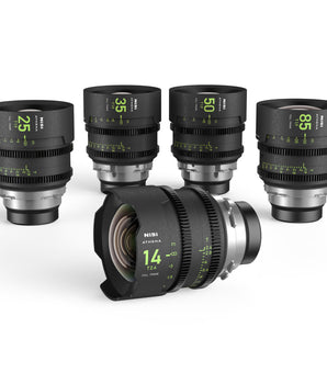NiSi ATHENA PRIME Full Frame Cinema Lens Kit - T K FOTO TECHNIC PTE LTD