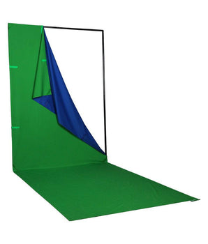 PHOTTIX Q-Drop Collapsible Backdrop Kit (4-color, 1.52m*2.26m) - iagtkfoto