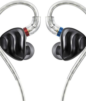 FiiO FH3 Hybrid In-Ear Monitors (2 Balanced Armatures + 1 Dynamic Drivers) - iagtkfoto