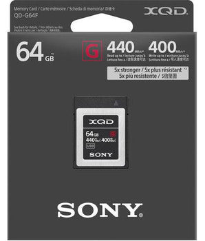 Sony 64GB G Series XQD Memory Card - TK FOTO Technic Pte Ltd